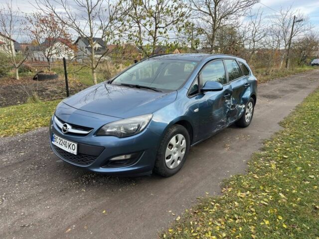 Опель Астра 2015 в Львове на Automoto.ua Синий Опель Астра, объемом двигателя 1.6 л и пробегом 256 тыс. км за 4300 $, фото 1 на Automoto.ua