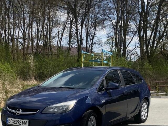 Синий Опель Астра, объемом двигателя 1.6 л и пробегом 243 тыс. км за 6999 $, фото 1 на Automoto.ua