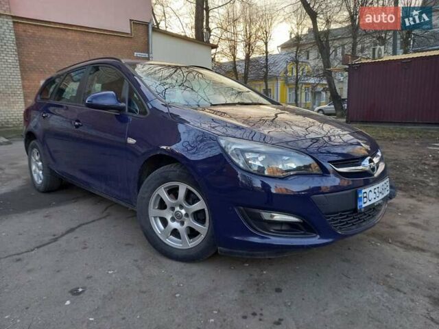 Синий Опель Астра, объемом двигателя 1.6 л и пробегом 203 тыс. км за 8000 $, фото 1 на Automoto.ua