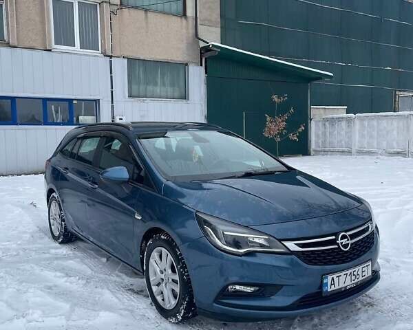 Синий Опель Астра, объемом двигателя 1.6 л и пробегом 226 тыс. км за 9200 $, фото 1 на Automoto.ua