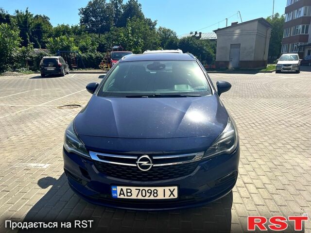 Синий Опель Астра, объемом двигателя 1.6 л и пробегом 203 тыс. км за 10600 $, фото 1 на Automoto.ua