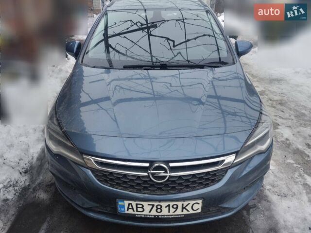 Синий Опель Астра, объемом двигателя 1.6 л и пробегом 190 тыс. км за 10600 $, фото 1 на Automoto.ua
