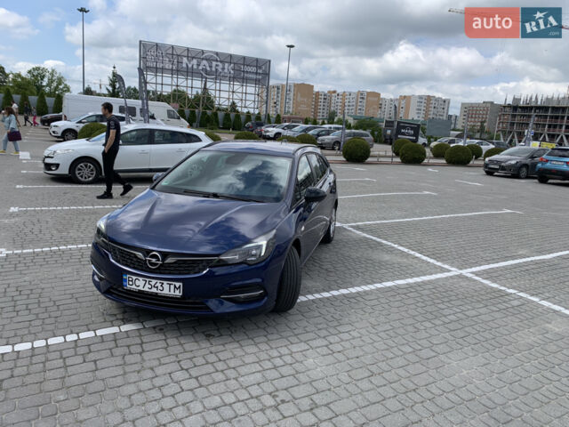 Синий Опель Астра, объемом двигателя 1.5 л и пробегом 175 тыс. км за 13400 $, фото 1 на Automoto.ua
