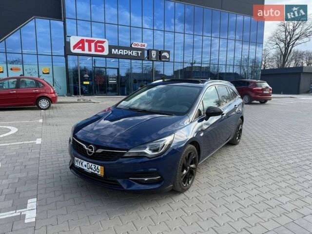 Синий Опель Астра, объемом двигателя 1.5 л и пробегом 175 тыс. км за 13200 $, фото 1 на Automoto.ua