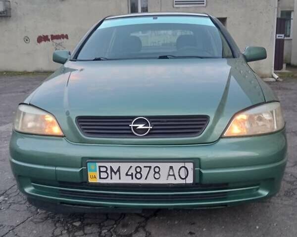 Зелений Опель Астра, об'ємом двигуна 1.39 л та пробігом 411 тис. км за 1750 $, фото 1 на Automoto.ua