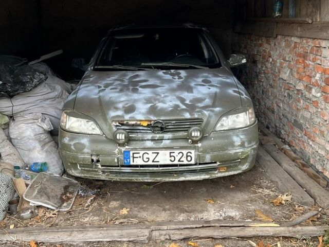 Зеленый Опель Астра, объемом двигателя 2 л и пробегом 3 тыс. км за 935 $, фото 1 на Automoto.ua