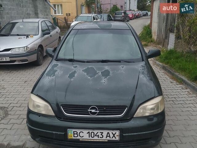 Зеленый Опель Астра, объемом двигателя 1.8 л и пробегом 204 тыс. км за 1880 $, фото 1 на Automoto.ua