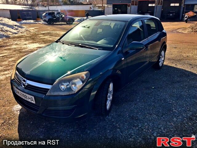Зелений Опель Астра, об'ємом двигуна 1.6 л та пробігом 228 тис. км за 5200 $, фото 1 на Automoto.ua