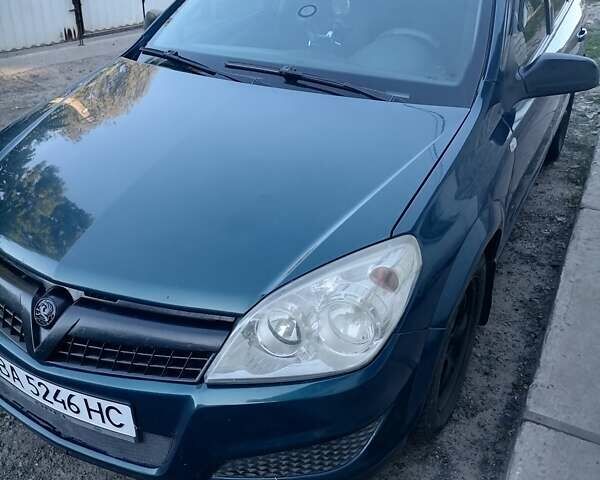 Зеленый Опель Астра, объемом двигателя 1.6 л и пробегом 243 тыс. км за 4500 $, фото 1 на Automoto.ua