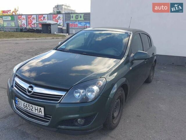 Зеленый Опель Астра, объемом двигателя 1.2 л и пробегом 133 тыс. км за 6700 $, фото 1 на Automoto.ua