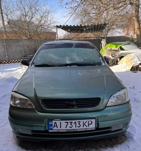 Зелений Опель Астра, об'ємом двигуна 1.39 л та пробігом 160 тис. км за 3000 $, фото 1 на Automoto.ua