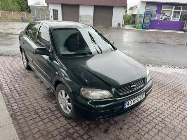 Зелений Опель Астра, об'ємом двигуна 1.7 л та пробігом 300 тис. км за 1650 $, фото 1 на Automoto.ua