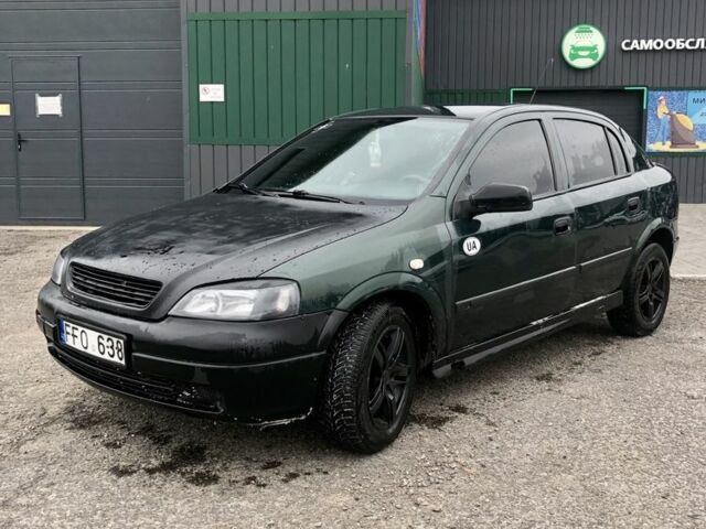 Зеленый Опель Астра, объемом двигателя 2 л и пробегом 416 тыс. км за 1899 $, фото 1 на Automoto.ua