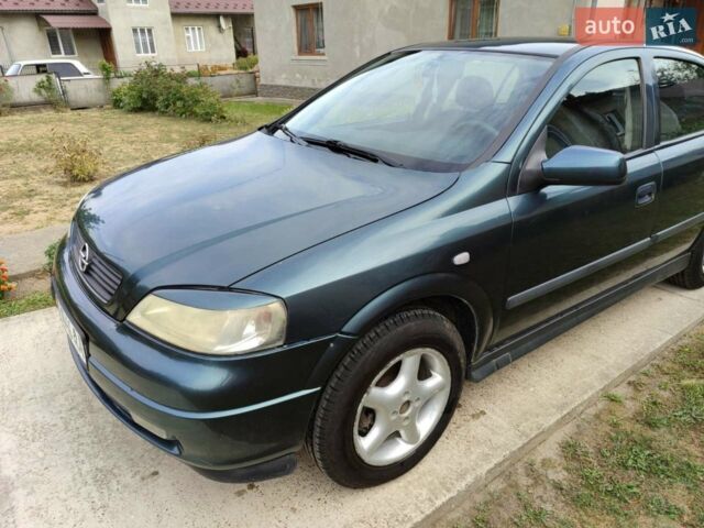 Зелений Опель Астра, об'ємом двигуна 1.4 л та пробігом 182 тис. км за 3500 $, фото 1 на Automoto.ua