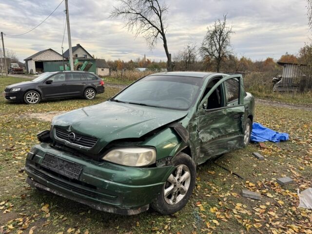 Зелений Опель Астра, об'ємом двигуна 1.4 л та пробігом 287 тис. км за 1150 $, фото 1 на Automoto.ua