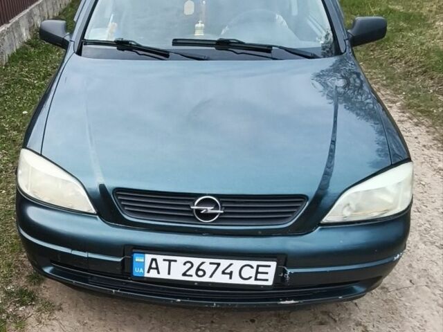 Зелений Опель Астра, об'ємом двигуна 1.4 л та пробігом 225 тис. км за 1800 $, фото 1 на Automoto.ua