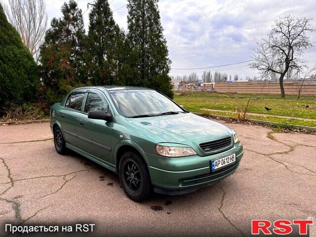 Зелений Опель Астра, об'ємом двигуна 1.4 л та пробігом 274 тис. км за 3800 $, фото 1 на Automoto.ua