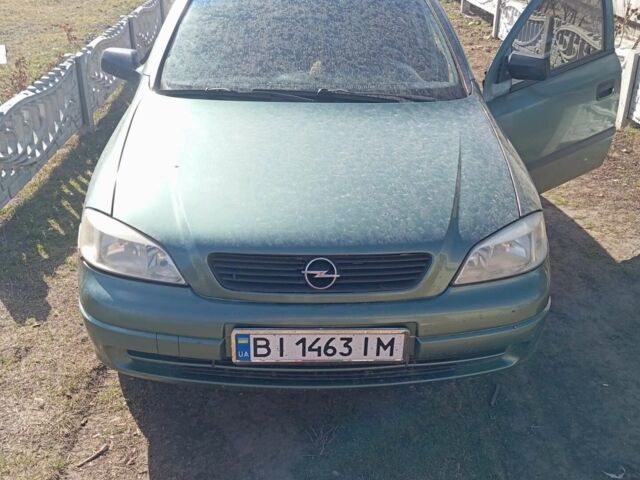 Зелений Опель Астра, об'ємом двигуна 1.4 л та пробігом 340 тис. км за 3500 $, фото 1 на Automoto.ua