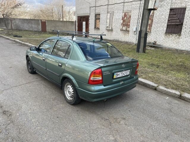 Зелений Опель Астра, об'ємом двигуна 1.4 л та пробігом 158 тис. км за 3250 $, фото 1 на Automoto.ua