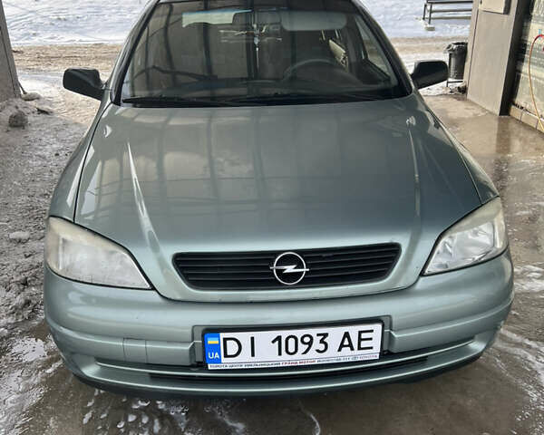 Зеленый Опель Астра, объемом двигателя 1.39 л и пробегом 190 тыс. км за 3500 $, фото 1 на Automoto.ua