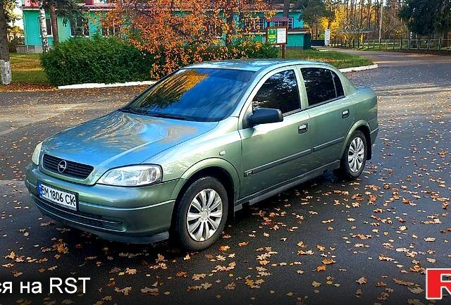 Зелений Опель Астра, об'ємом двигуна 1.4 л та пробігом 279 тис. км за 3700 $, фото 1 на Automoto.ua