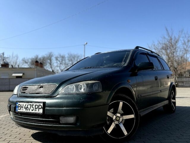 Зелений Опель Астра, об'ємом двигуна 1.6 л та пробігом 100 тис. км за 2000 $, фото 1 на Automoto.ua