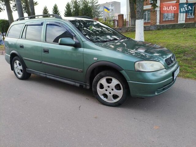 Опель Астра 1999 в Калиновке на Automoto.ua Зеленый Опель Астра, объемом двигателя 1.6 л и пробегом 367 тыс. км за 2450 $, фото 1 на Automoto.ua