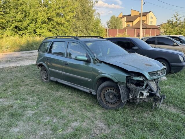 Зелений Опель Астра, об'ємом двигуна 1.6 л та пробігом 250 тис. км за 500 $, фото 1 на Automoto.ua