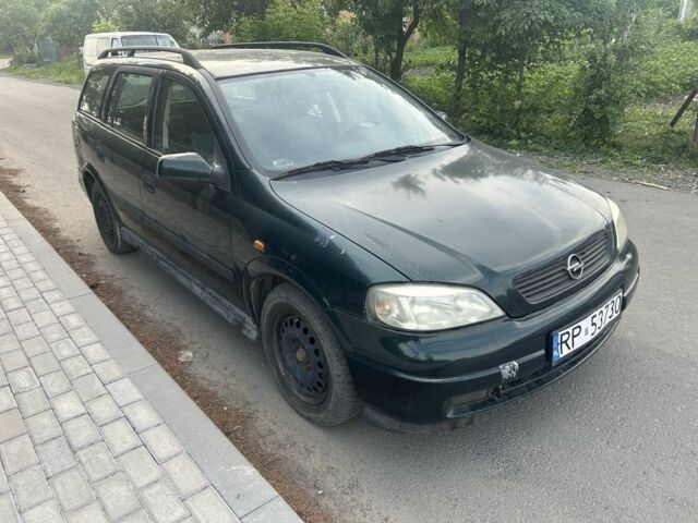 Зелений Опель Астра, об'ємом двигуна 2 л та пробігом 250 тис. км за 800 $, фото 1 на Automoto.ua