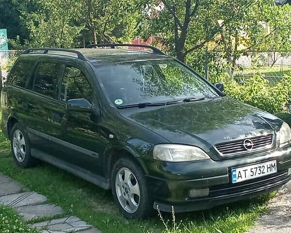 Зелений Опель Астра, об'ємом двигуна 2 л та пробігом 315 тис. км за 2950 $, фото 1 на Automoto.ua