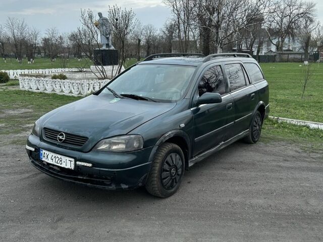 Зеленый Опель Астра, объемом двигателя 1.6 л и пробегом 354 тыс. км за 1499 $, фото 1 на Automoto.ua
