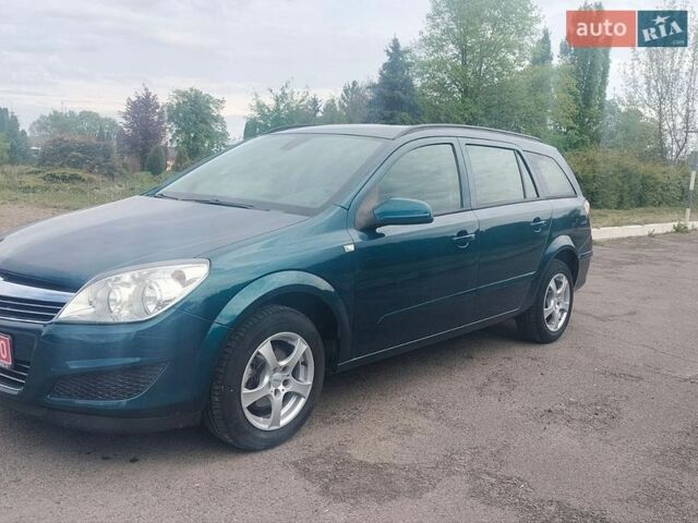 Зеленый Опель Астра, объемом двигателя 1.6 л и пробегом 186 тыс. км за 4850 $, фото 1 на Automoto.ua