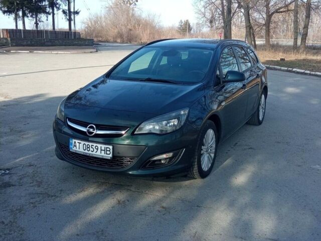 Зеленый Опель Астра, объемом двигателя 1.6 л и пробегом 240 тыс. км за 8700 $, фото 1 на Automoto.ua