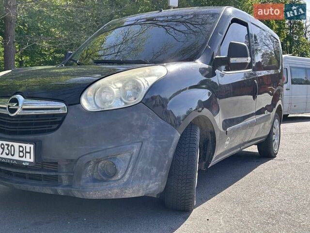 Черный Опель Комбо груз.-пасс., объемом двигателя 1.3 л и пробегом 260 тыс. км за 4650 $, фото 1 на Automoto.ua