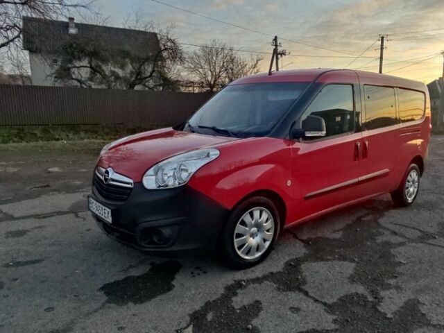 Красный Опель Комбо груз.-пасс., объемом двигателя 1.2 л и пробегом 249 тыс. км за 6200 $, фото 1 на Automoto.ua