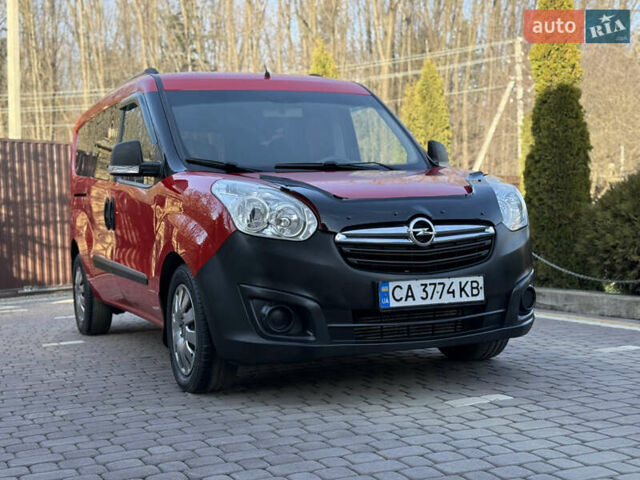 Красный Опель Комбо груз.-пасс., объемом двигателя 1.6 л и пробегом 193 тыс. км за 8750 $, фото 1 на Automoto.ua