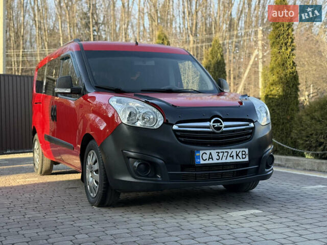 Красный Опель Комбо груз.-пасс., объемом двигателя 1.6 л и пробегом 193 тыс. км за 8750 $, фото 1 на Automoto.ua