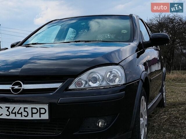 Черный Опель Корса, объемом двигателя 1.36 л и пробегом 206 тыс. км за 3100 $, фото 1 на Automoto.ua