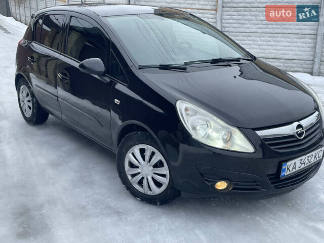 Черный Опель Корса, объемом двигателя 1.23 л и пробегом 184 тыс. км за 4600 $, фото 1 на Automoto.ua