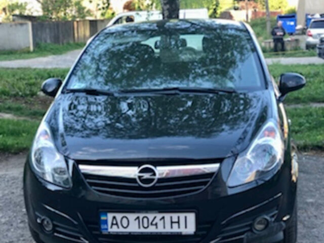 Черный Опель Корса, объемом двигателя 1.3 л и пробегом 225 тыс. км за 4400 $, фото 1 на Automoto.ua
