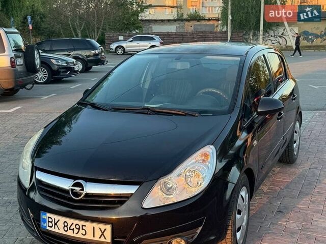 Черный Опель Корса, объемом двигателя 1.23 л и пробегом 190 тыс. км за 4300 $, фото 1 на Automoto.ua