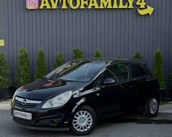 Черный Опель Корса, объемом двигателя 1.23 л и пробегом 218 тыс. км за 4799 $, фото 1 на Automoto.ua