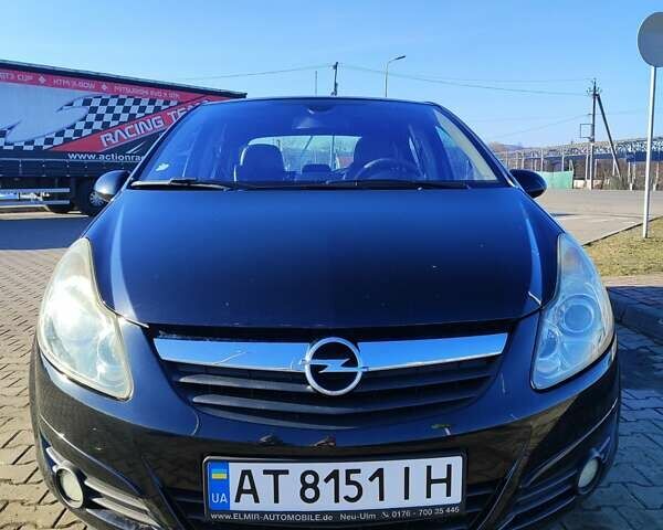Черный Опель Корса, объемом двигателя 1.23 л и пробегом 238 тыс. км за 4500 $, фото 1 на Automoto.ua