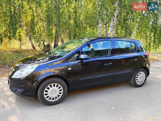 Черный Опель Корса, объемом двигателя 1.34 л и пробегом 170 тыс. км за 4800 $, фото 1 на Automoto.ua