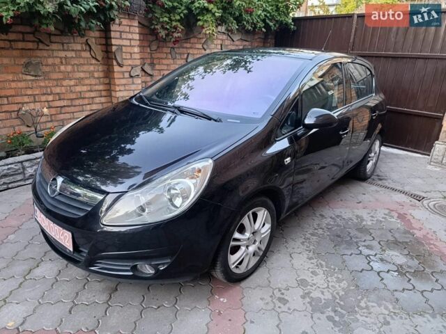 Черный Опель Корса, объемом двигателя 1.4 л и пробегом 178 тыс. км за 6600 $, фото 1 на Automoto.ua