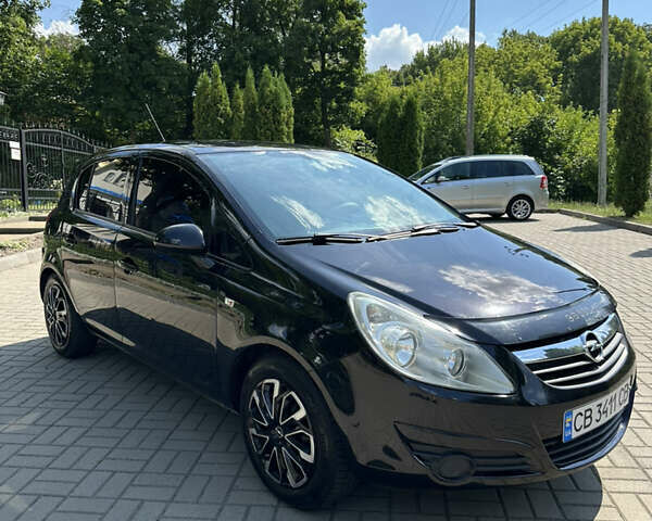 Черный Опель Корса, объемом двигателя 1.2 л и пробегом 139 тыс. км за 4500 $, фото 1 на Automoto.ua