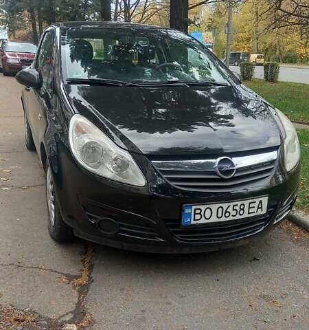 Опель Корса 2009 у Тернополі на Automoto.ua Чорний Опель Корса, об'ємом двигуна 1.23 л та пробігом 190 тис. км за 3400 $, фото 1 на Automoto.ua