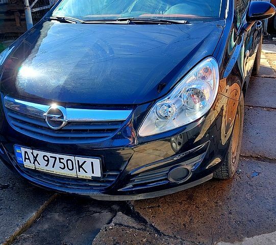Черный Опель Корса, объемом двигателя 1.2 л и пробегом 217 тыс. км за 4200 $, фото 1 на Automoto.ua