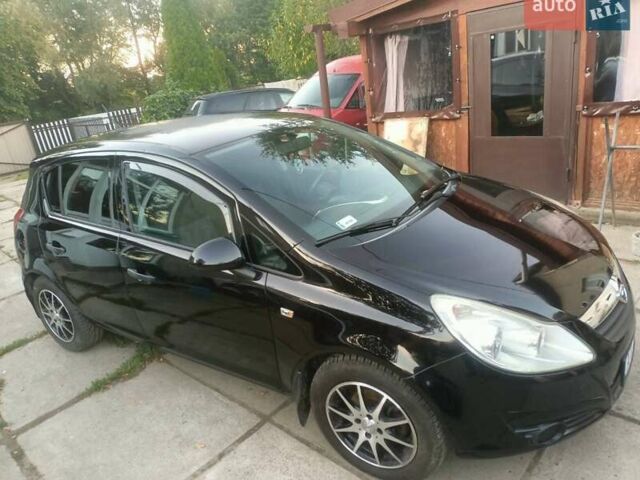 Черный Опель Корса, объемом двигателя 1.2 л и пробегом 209 тыс. км за 4600 $, фото 1 на Automoto.ua