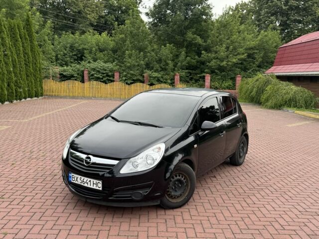 Чорний Опель Корса, об'ємом двигуна 1 л та пробігом 213 тис. км за 3601 $, фото 1 на Automoto.ua